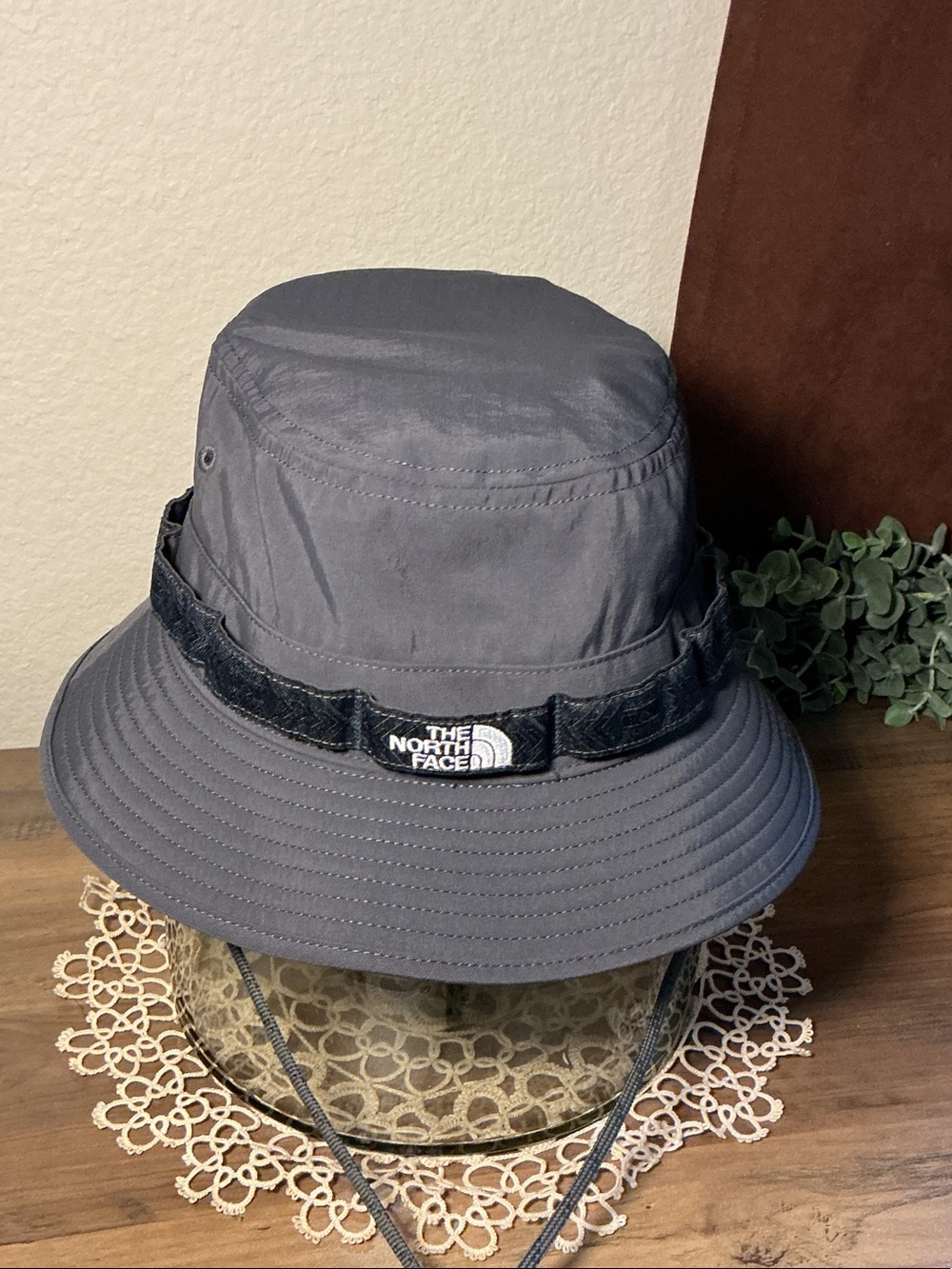 The North Face Charcoal Gray Men's Bucket Hat